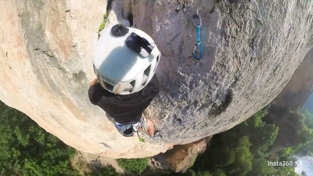 Escalade dans Gorges du Tarn (Baumes Basses)  