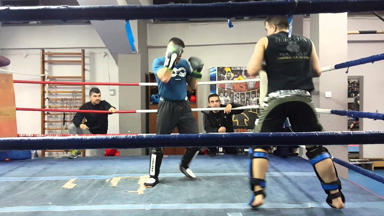 Florian Markou 2o μεγάλο sparring