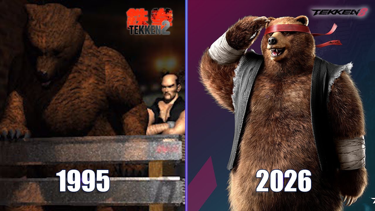 TEKKEN | KUMA CUTSCENE, STORY & ENDINGS