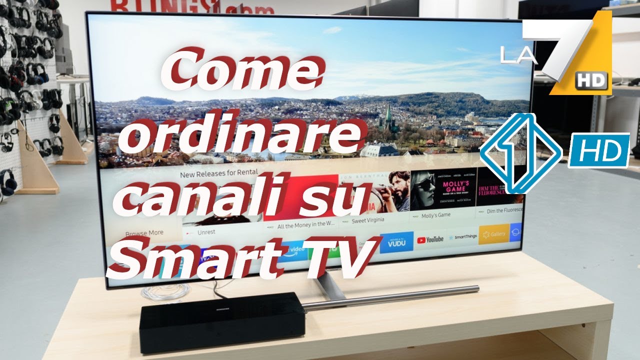Come ordinare canali su Smart TV Samsung