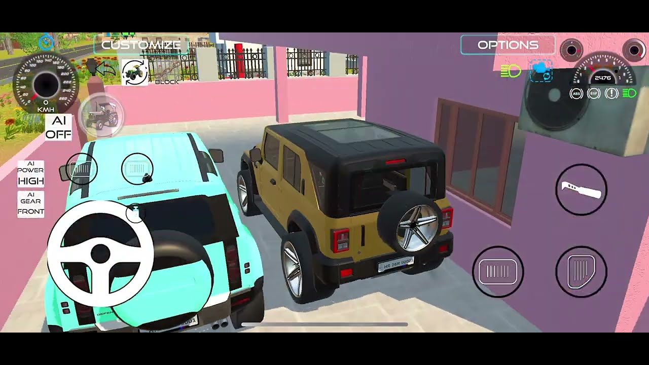 Drive Dumper and Unloading Stone From Dumper Truck in Game🔥 #scorpio #4x4#thar #fortuner #gameplay 