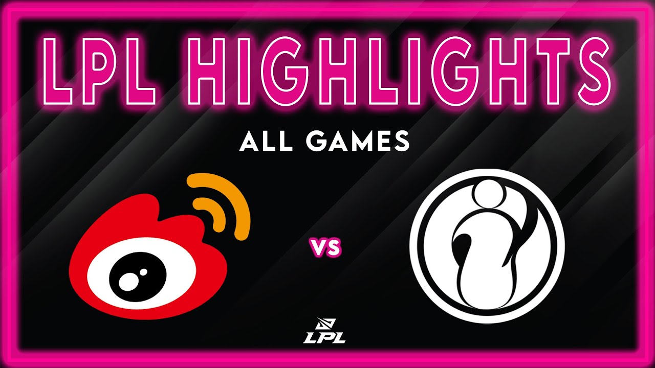 WBG vs IG Highlights ALL GAMES | LPL 2026 Split 1 | Weibo Gaming vs Invictus Gaming by Onivia