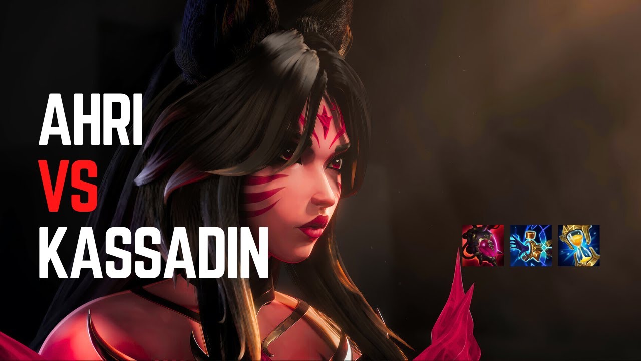 Ahri VS Kassadin - Sai dessa partida traumatizado com o homem do vazio
