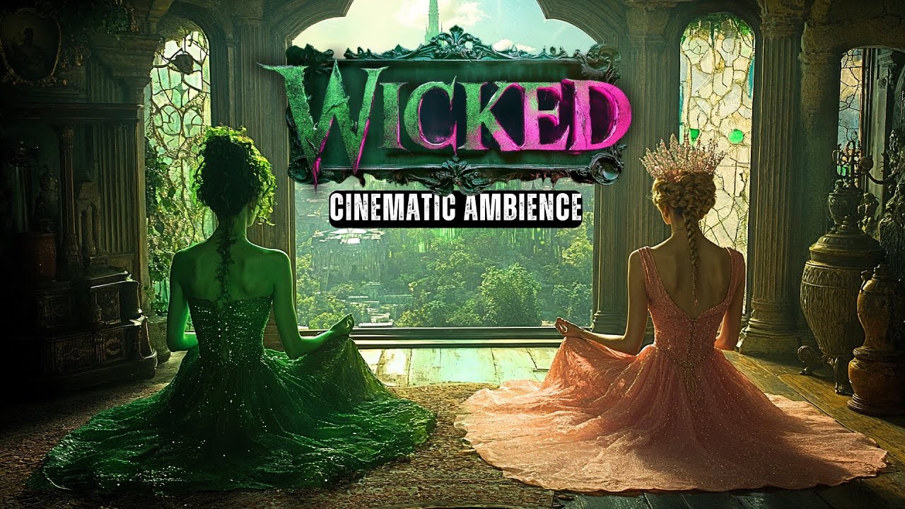 Play This to Find Hope | 4 Hour Wicked&nbsp;for&nbsp;good Ambience #wicked #wickedforgood #ambientmusic