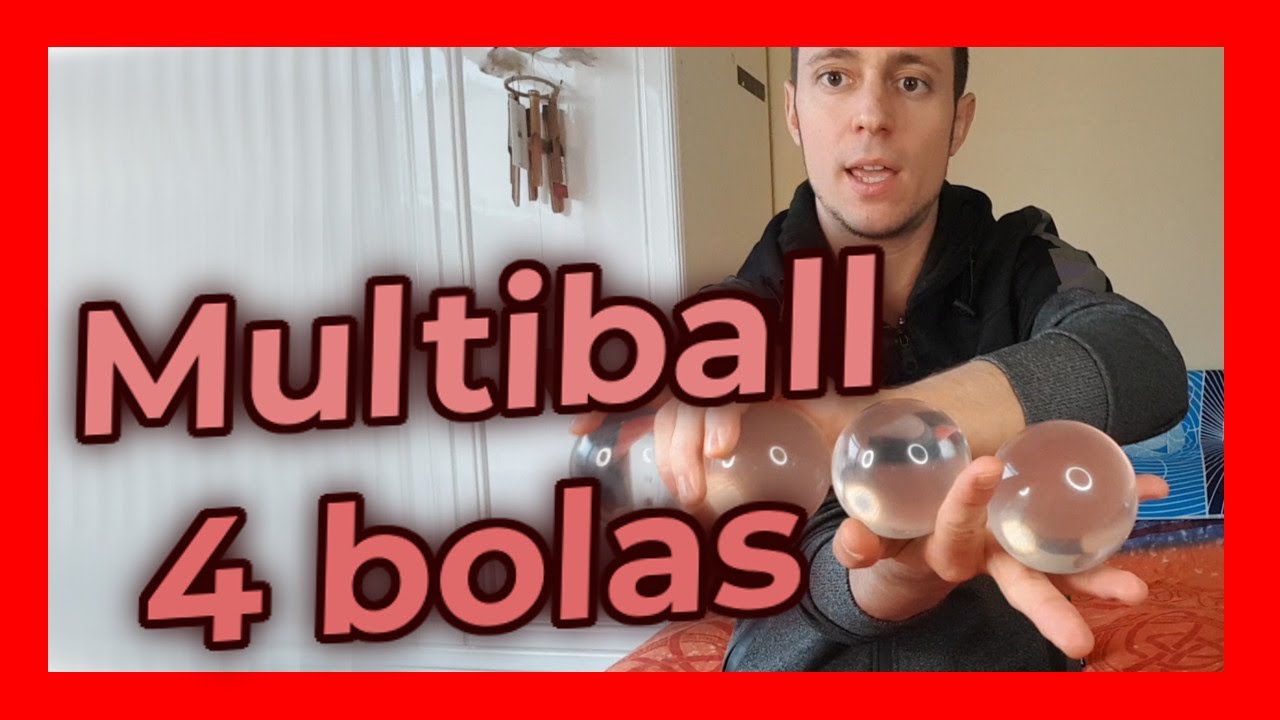 Tutorial de Multiball Contact Juggling con 4 bolas - Danelo Performances