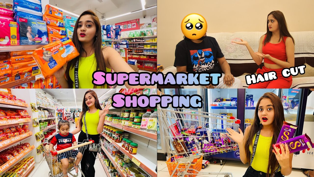 Valentine Special 💜 SuperMarket Shopping With Chikoo Baby Full Trolley Chocolate 🍫  Bindass Kavya