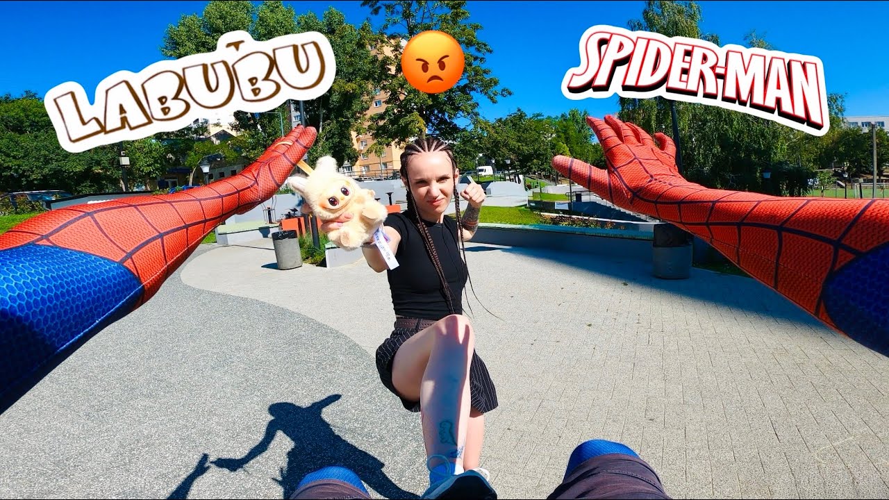 SPIDER-MAN STOLE HER LABUBU (FUNNY Parkour POV) @Пирожок