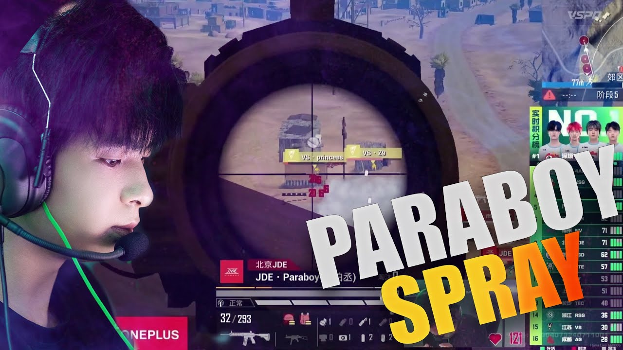 [PARABOY POV] Solo 5 Kills In PEL 2024 Fall || Insane Spray 🔥😈