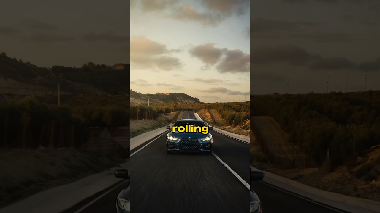 Here is how to shoot rolling shots!🏎️📸
