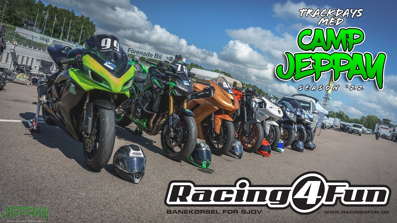Camp JEPPAY Trackdays tager med Racing4Fun på Knutten!