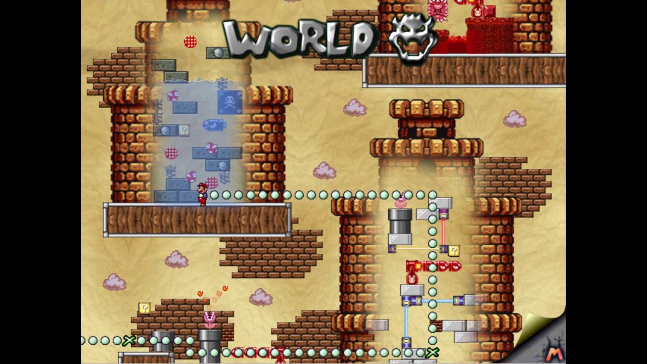 Mario Forever - Great Bowser's Castle by Crist1919 Walkthrough [HD]