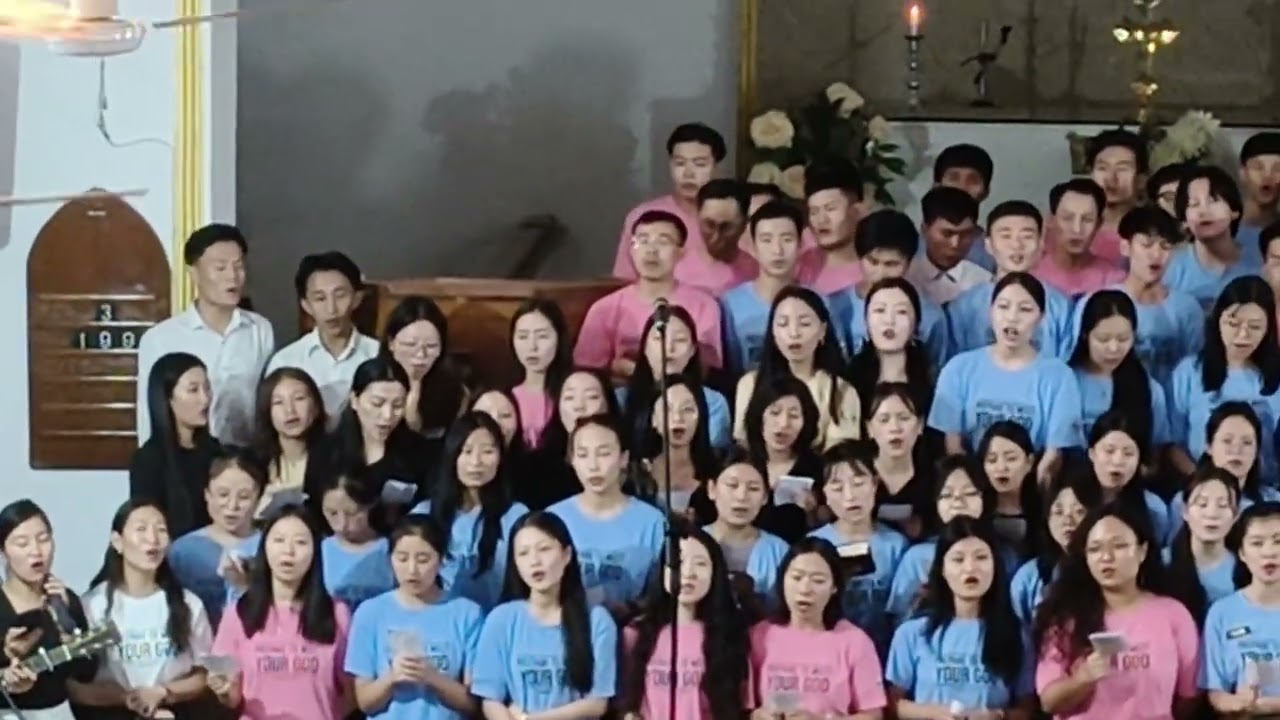 Tangkhul Dehli Church special song from chanrei camp ground 