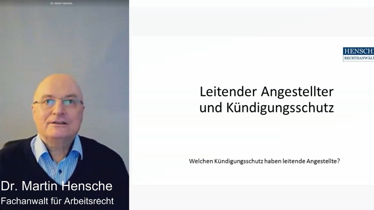 Kündigungsschutz für Leitende Angestellte: Definition, Auflösung & Abfindung (§ 14 KSchG)