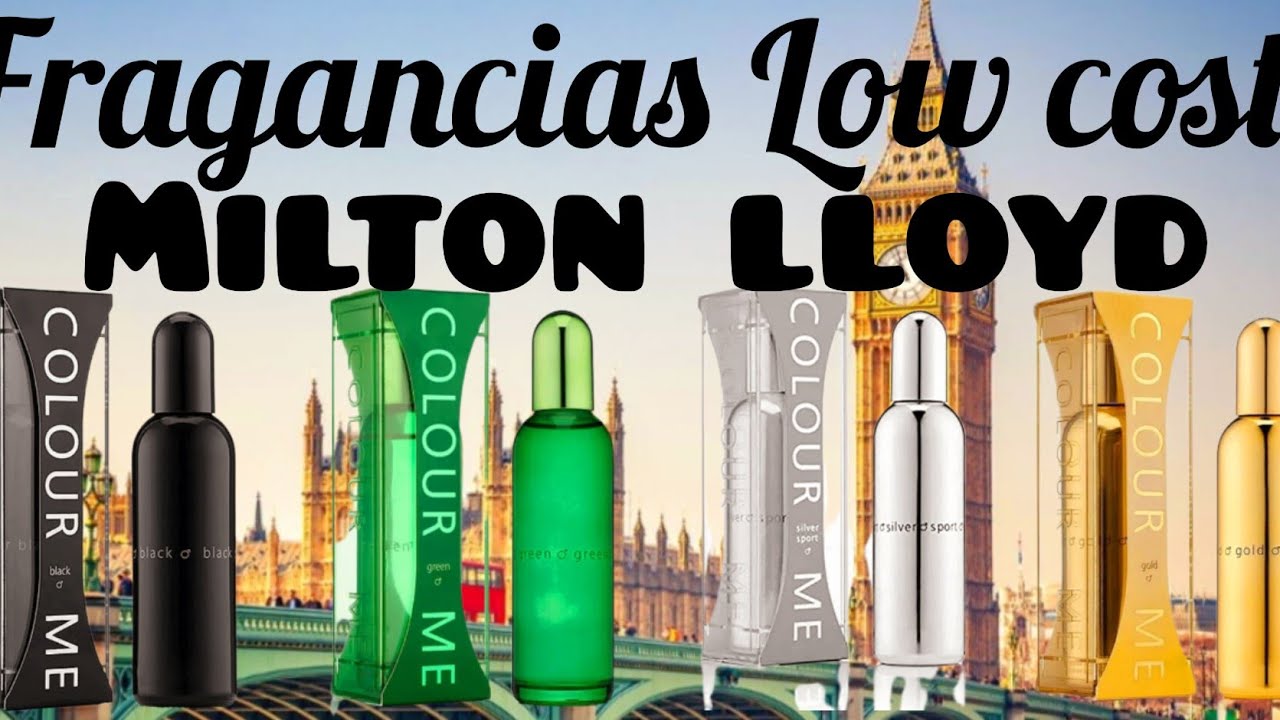 TOP FRAGANCIAS  LOW COST. Colour Me. Milton Lloyd.