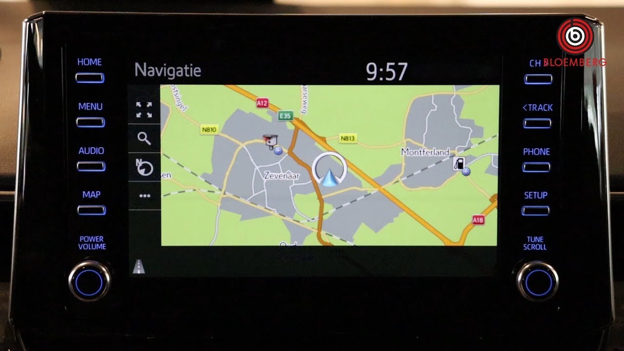 Het vernieuwde Toyota Touch 2 multimediasysteem |Toyota Bloemberg|