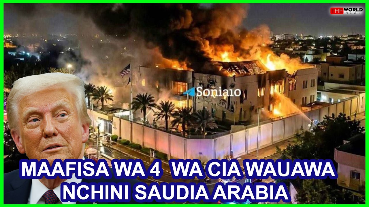 IRAN YAWAANGAMIZA MAAFISA WANNE WA CIA NA WANAJESHI NANE WA MAREKANI HUKO SAUDIA RABIA