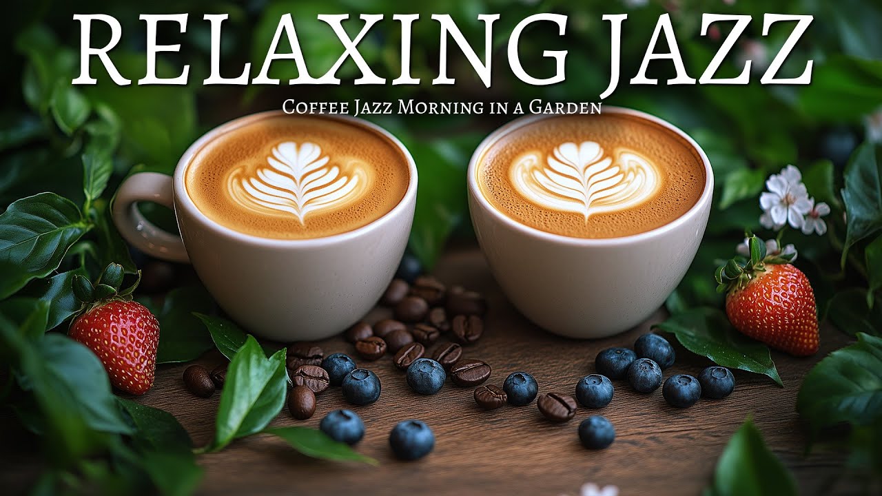 Jazz in the Garden: Relax with Cozy Coffee Vibes 🎶🌿