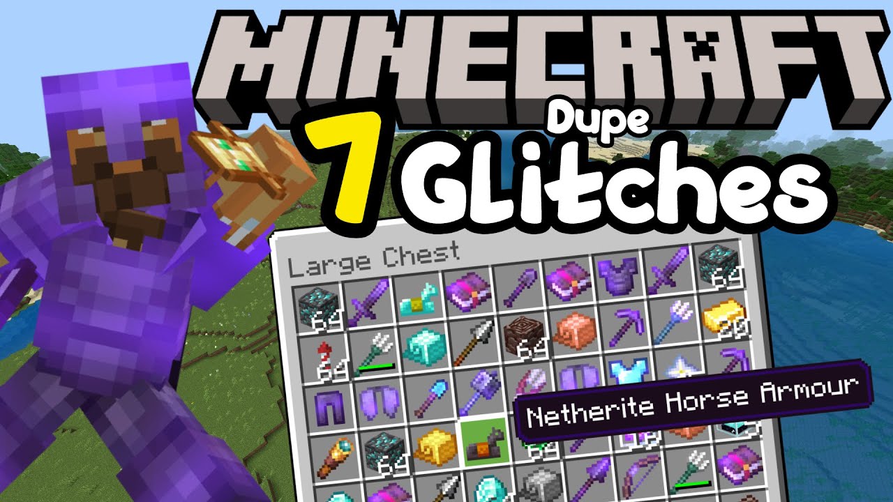 7 Duplication Glitches In Minecraft on All Devices! Realms, Servers ,Normal Worlds