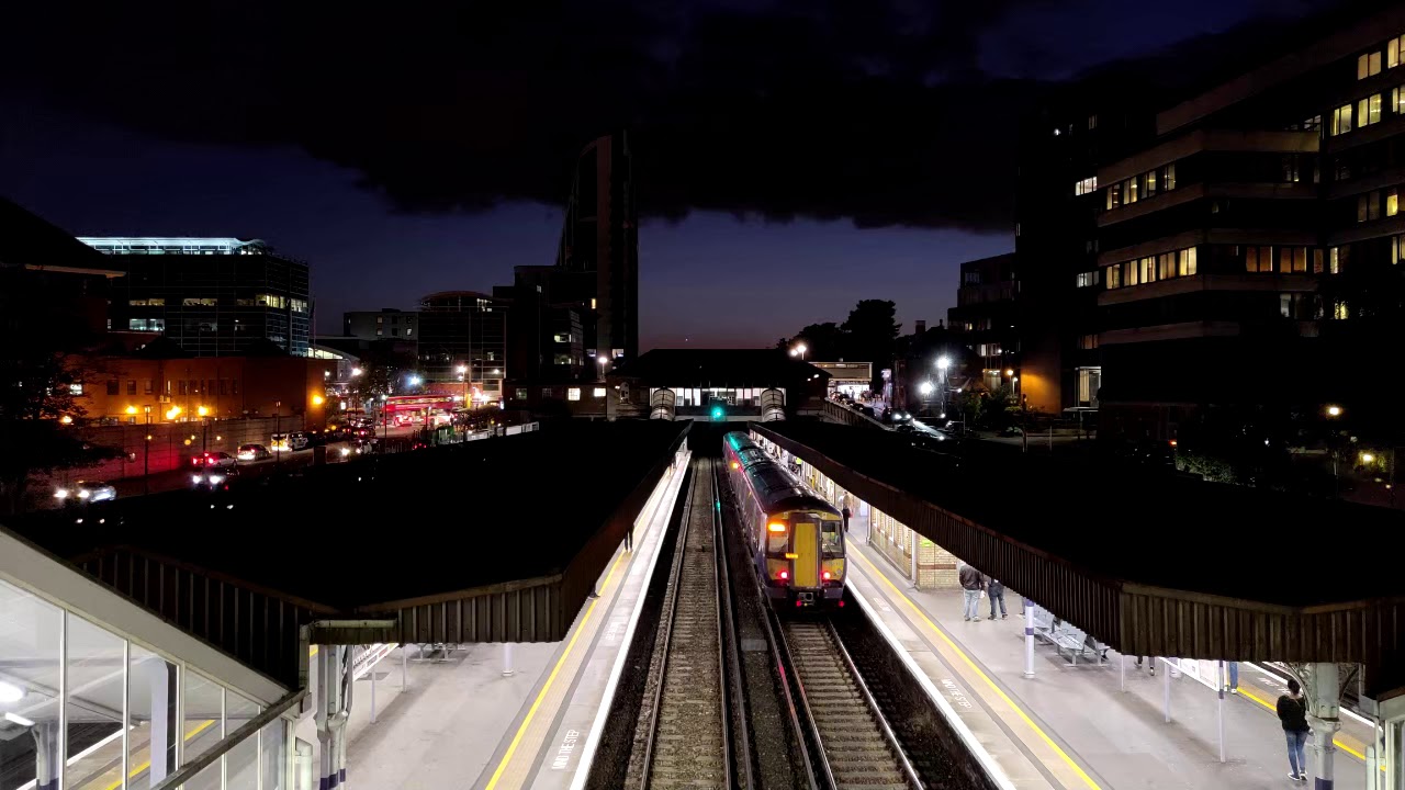 Class 375 traction motor sounds (Longfield - Rochester)