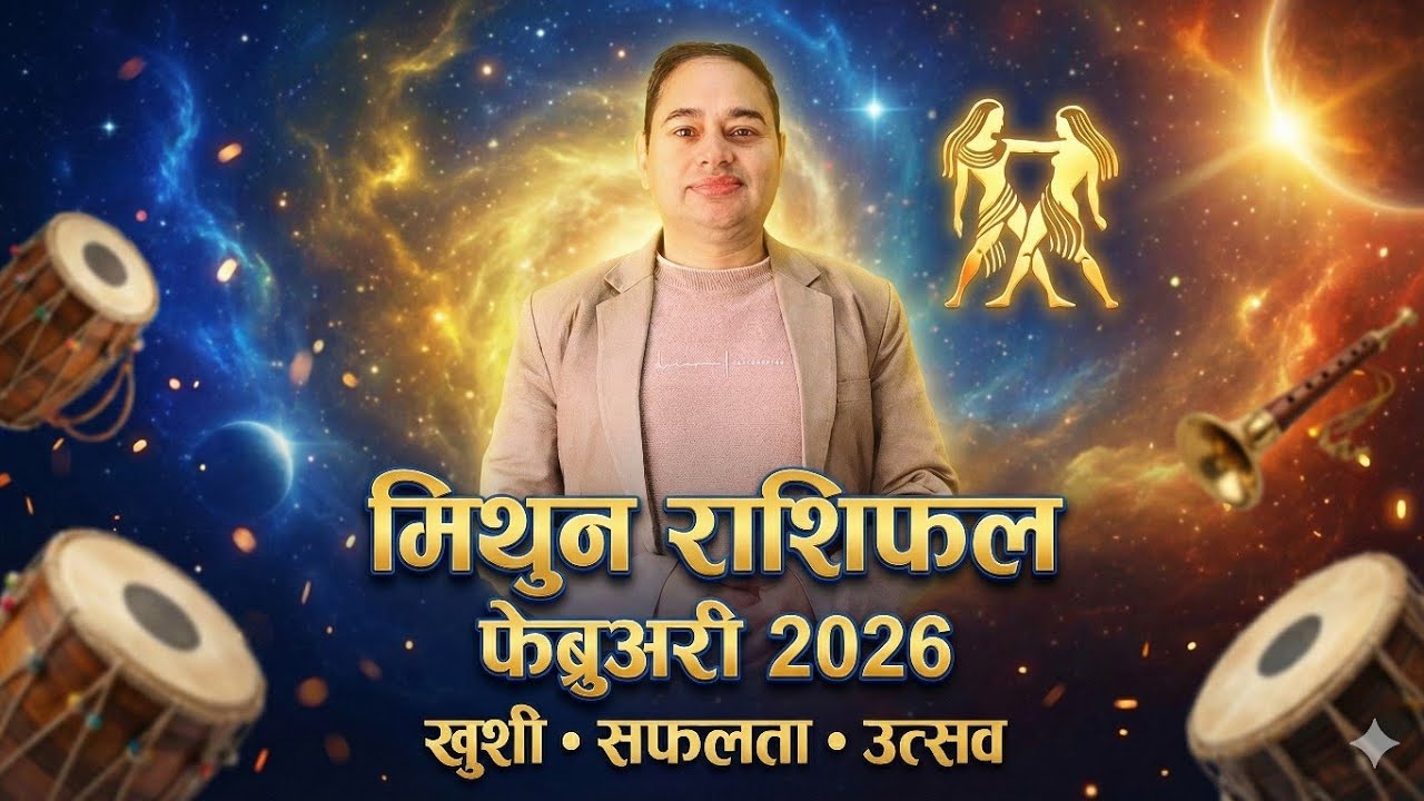 Mithun Rashifal 2026 February, Monthly Horoscope 2026 February, Mithun Rashifal 2026, मिथुन राशिफल 