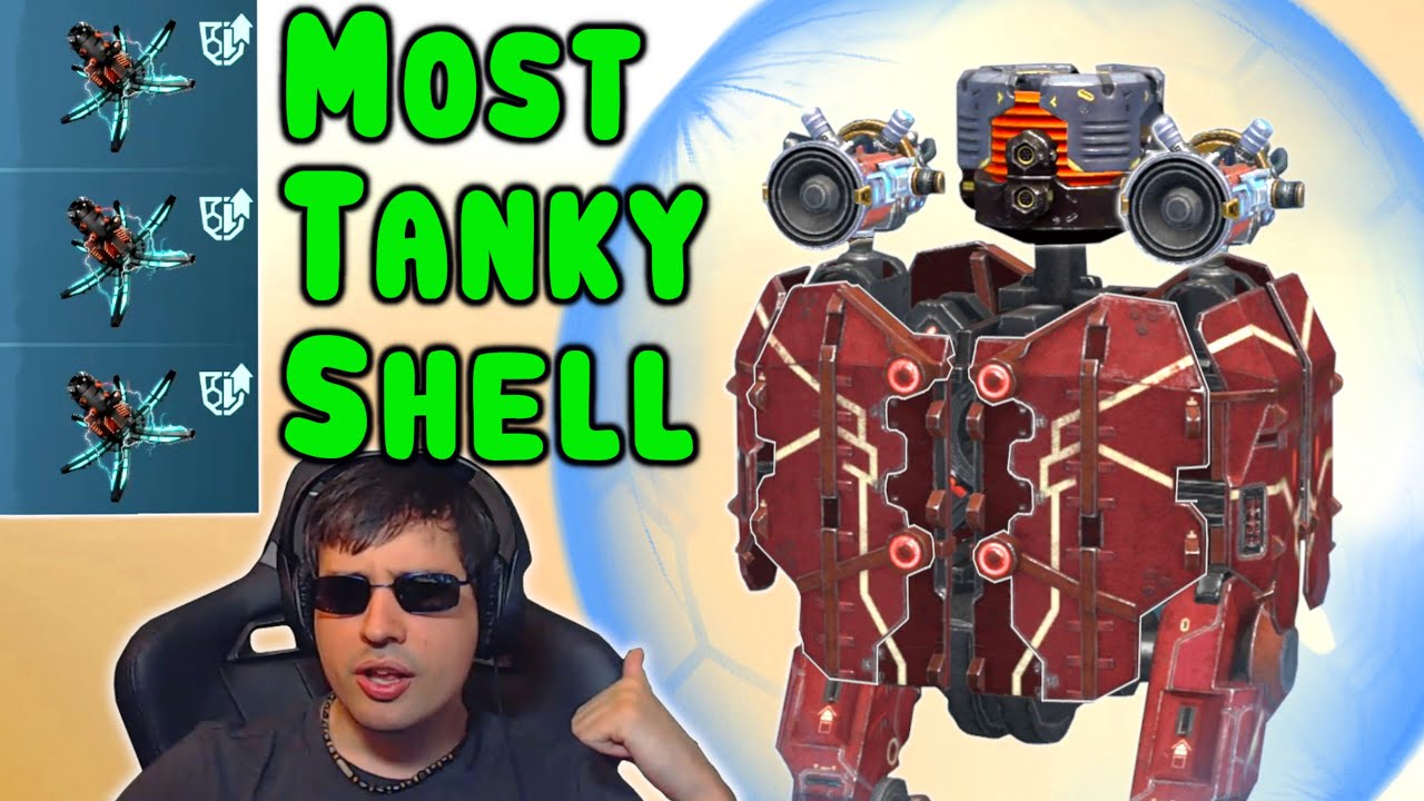 3x FORTIFIER ANCILE SHELL ROBOT Игровой процесс танка - War Robots Mk2 WR