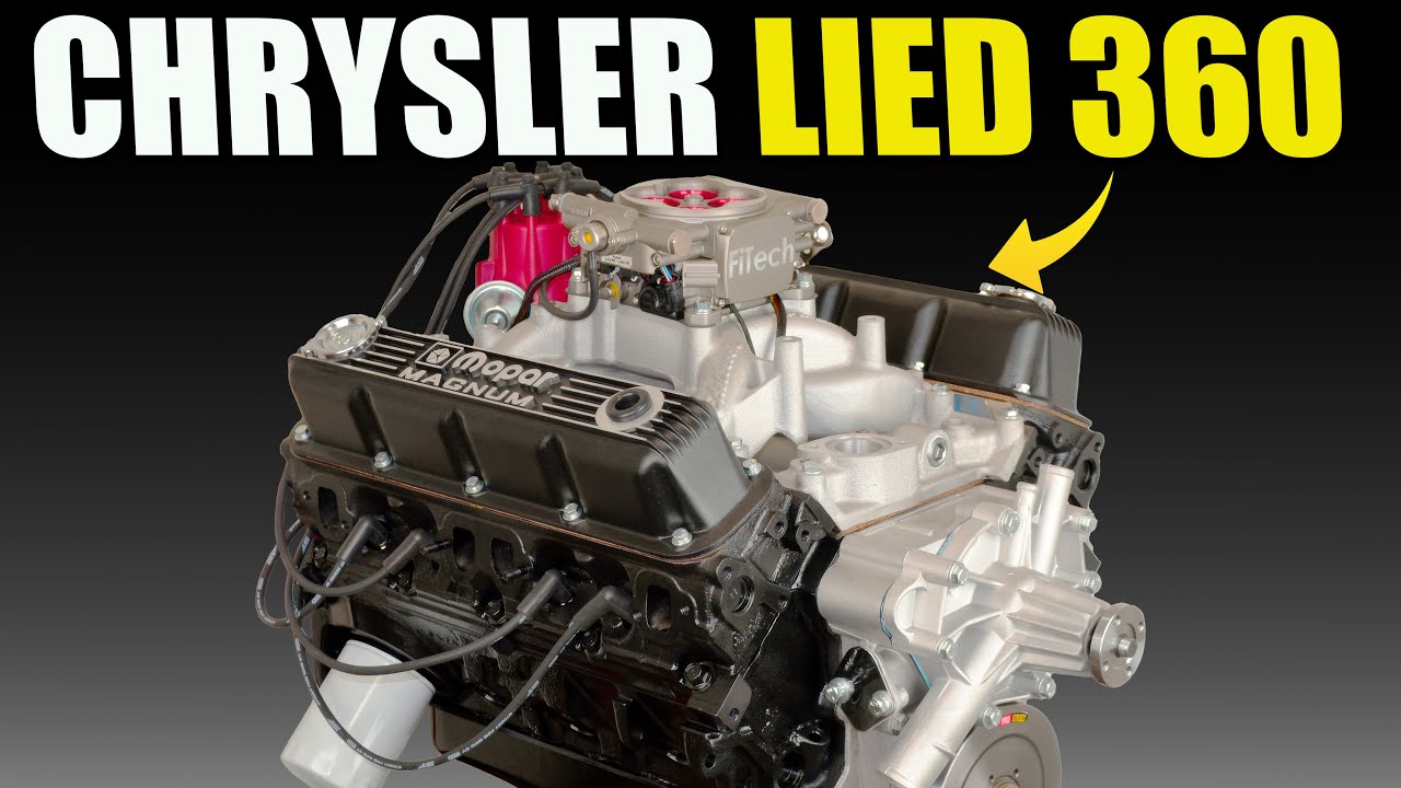 The Shocking Truth About the Chrysler 360 Magnum Engine– The Silent V8 That Got Killed Off Quietly!