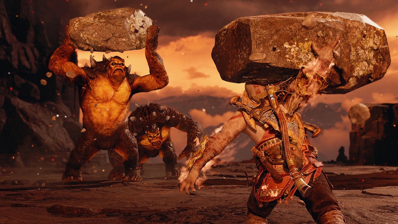 When Kratos Shows 1% of His True Nature