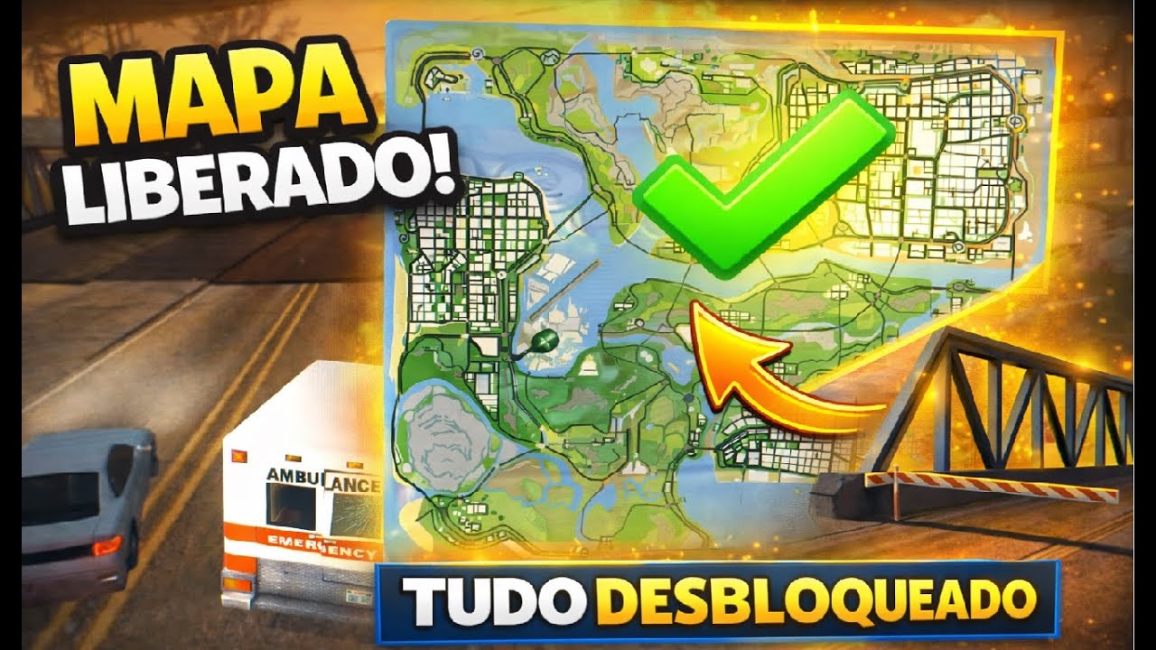 COMO Libererar todo o MAPA DO GTA San Antes da primeira MISSÃO!