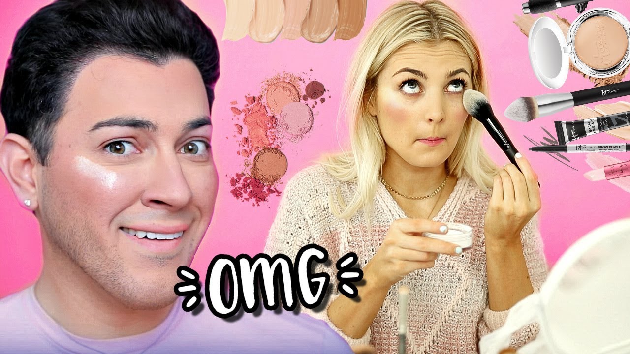I TRIED FOLLOWING A MANNY MUA MAKEUP TUTORIAL! | Aspyn Ovard