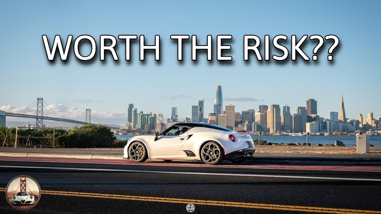 Я рисковал получить штраф за эти фотографии Alfa Romeo 4C в Сан-Франциско.