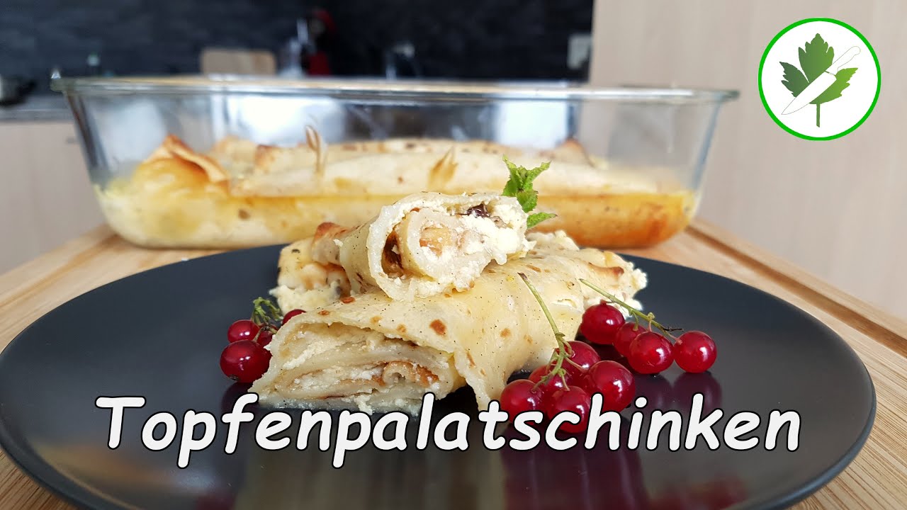 Topfenpalatschinken - eine österreichische Mehlspeise #Spezialität