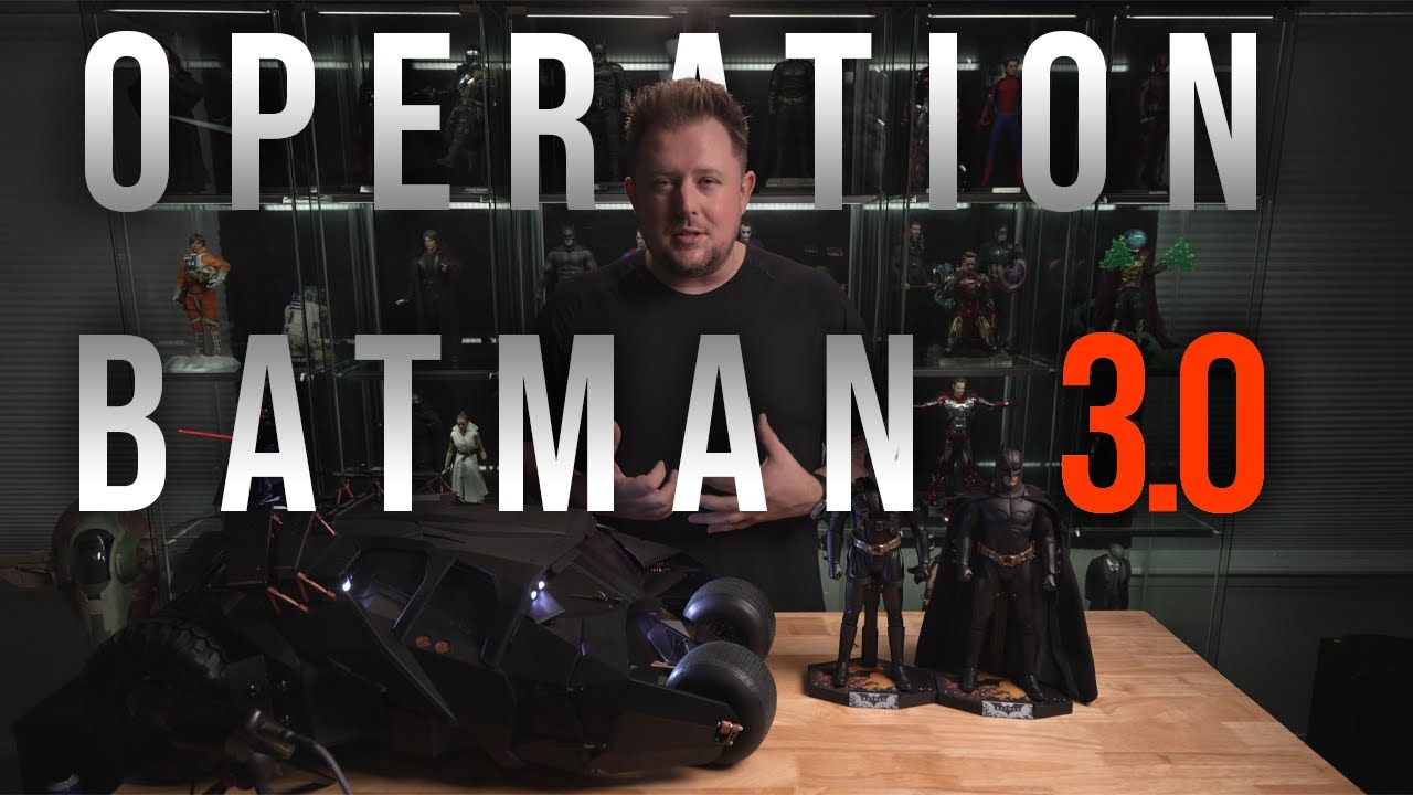 HOT TOYS FIGURE UPGRADE BATMAN BEGINS 3.0