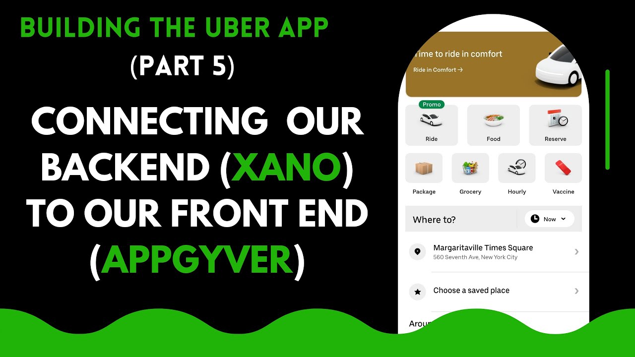 Building the Uber App - Using Appgyver and Xano (Part 5)
