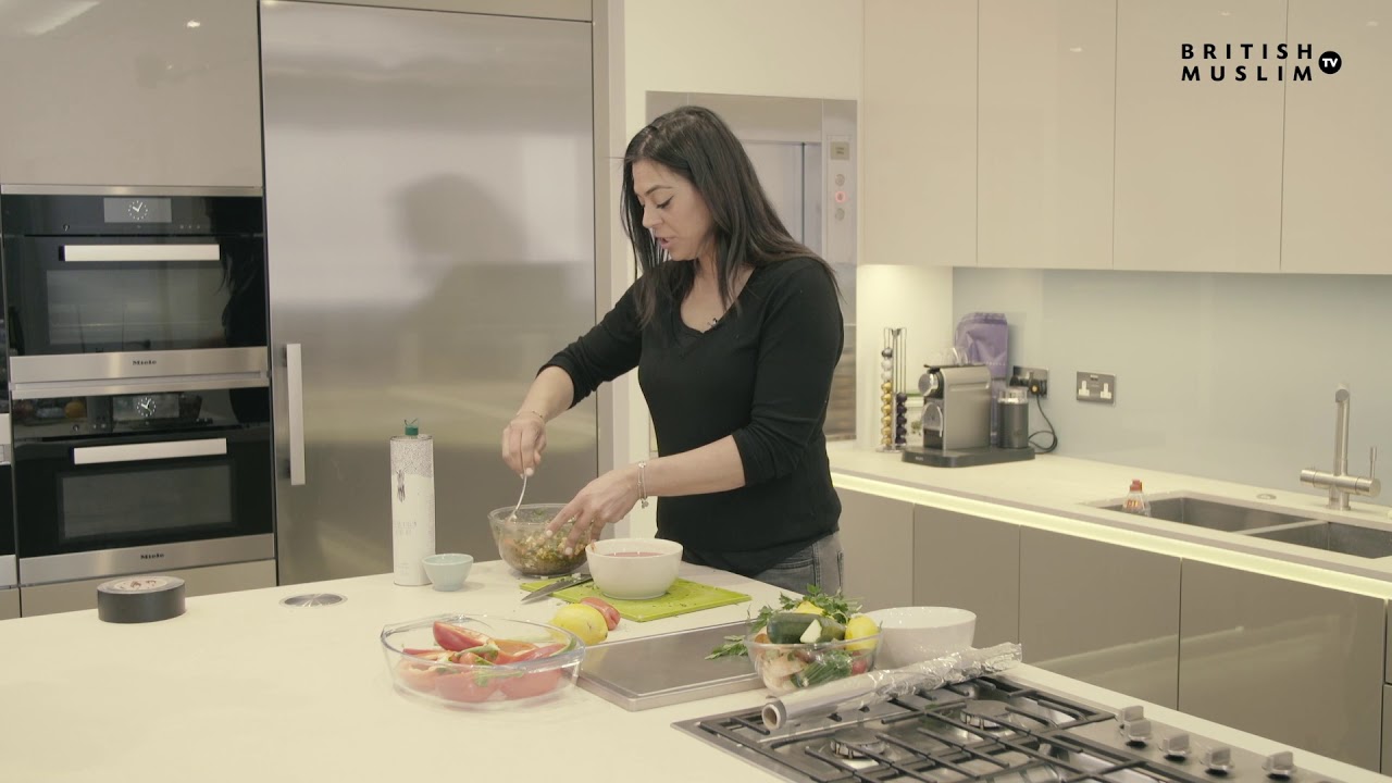 How to make Filfil mahshi bil freekeh with Joudie Kalla
