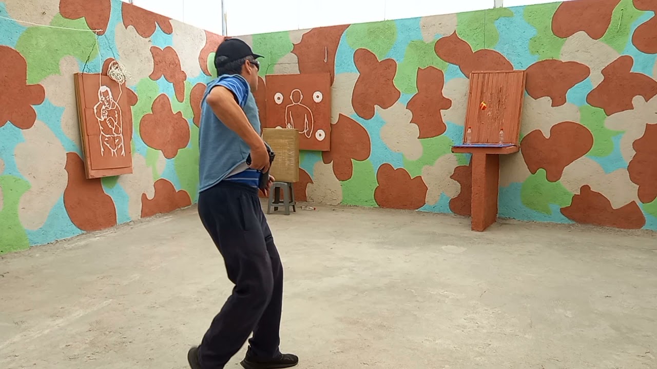 como practicar tiro de reacci&oacute;n con pistola CO2