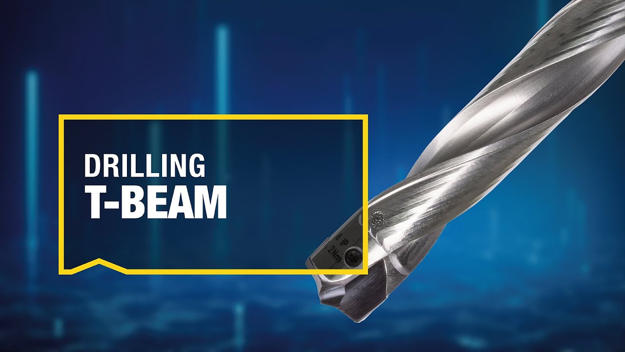 Drilling T-Beam with insert drill QTD | MAPAL Dr. Kress SE & Co. KG
