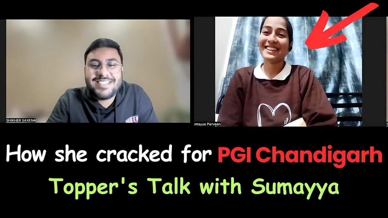 A Dropper to PGI Topper : Inspiring story of Sumayya's BSc Nursing Journey at PGIMER Chandigarh