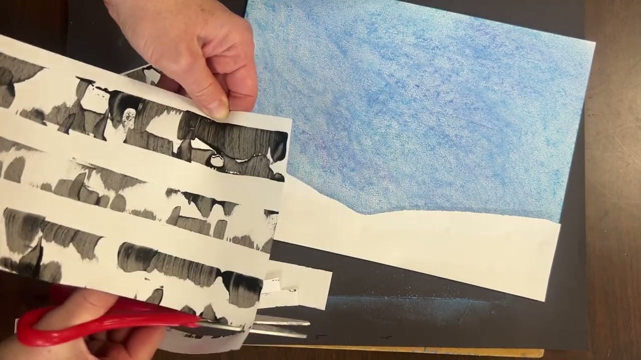 Collage-Birch Trees