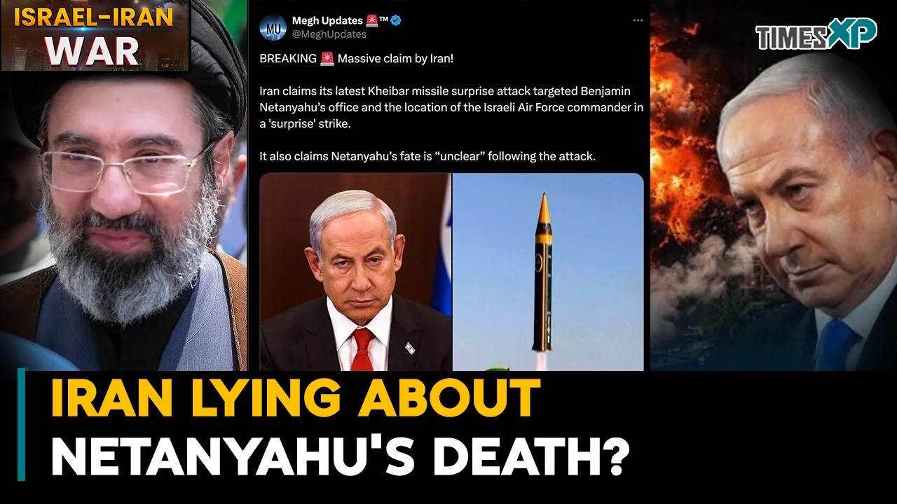 Iran Lying About Israel's Netanyahu Death? Iran-Israel-U.S. War