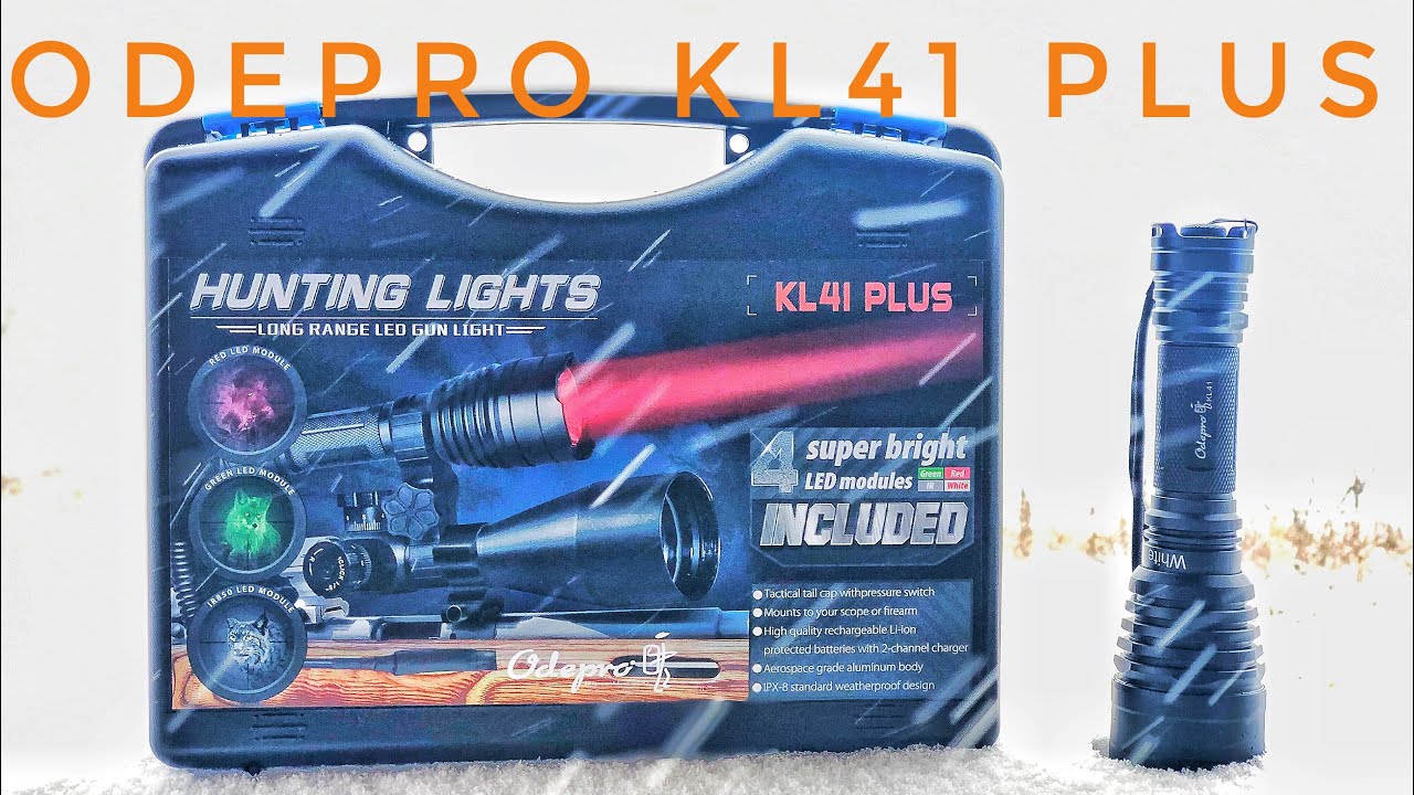 Odepro KL41 Plus Review - Predator Hunting Light