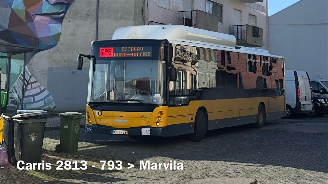 Carris 2813 MAN 18.310 CNG 90-II-53 - Lush ZF!