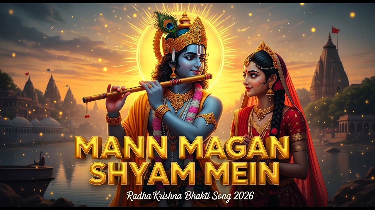 MANN Magan Shyam meain || bhakti song||Krishna Radha||Love story 