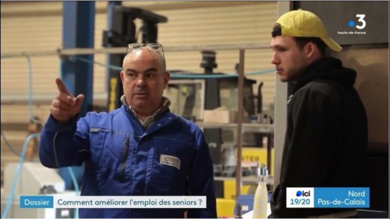 Emploi des seniors chez KEPRA INDUSTRIES / JT du lundi 25 mars 2024 France Télévisions