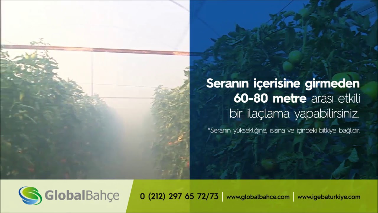 İGEBA TF-35 Termal Sisleme-İlaçlama ve Dumanlama Makinesi-TANITIM