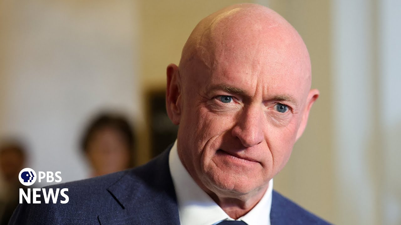 WATCH: Sen. Kelly holds a news conference on Trump and Hegseth's 'efforts to intimidate him'