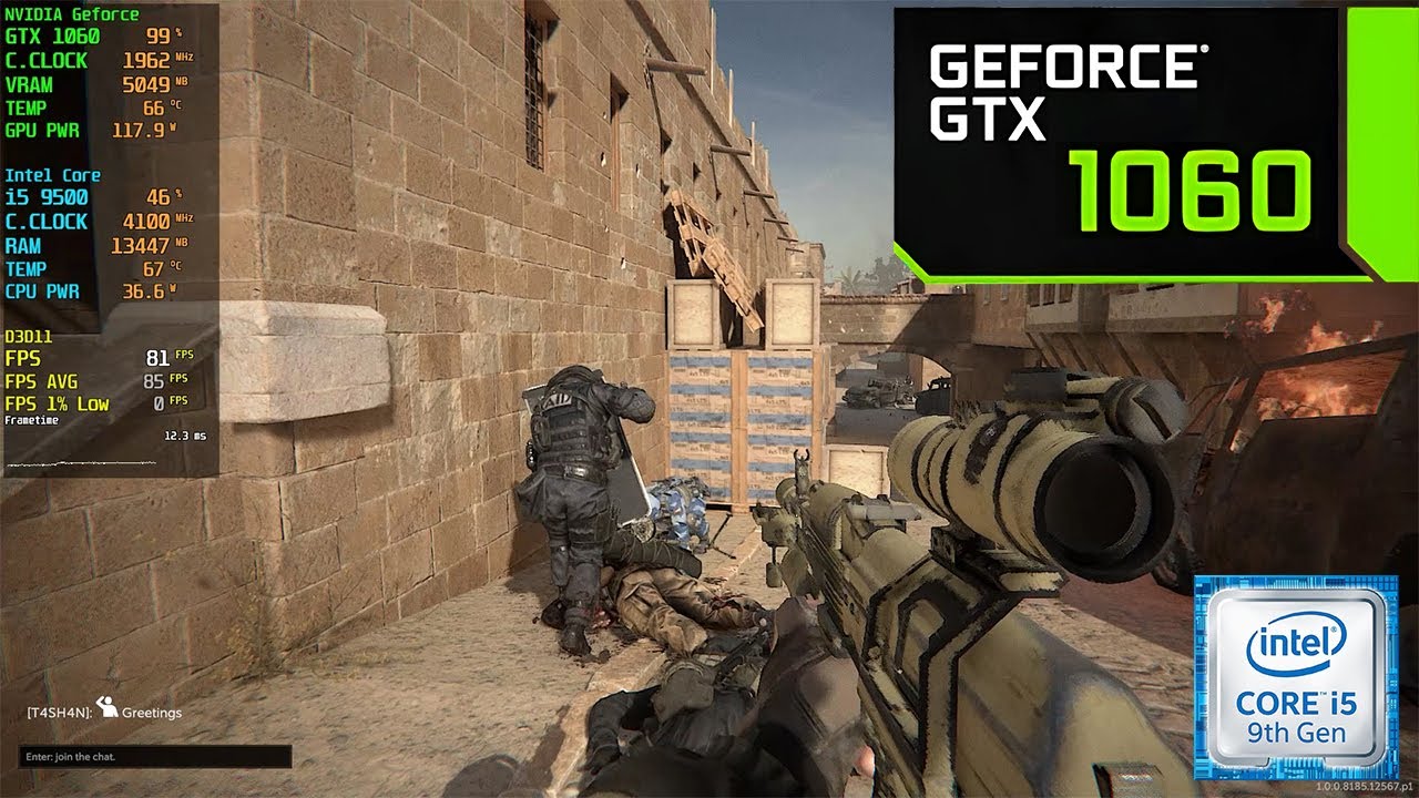 Caliber Gameplay | GTX 1060 6GB | i5 9500