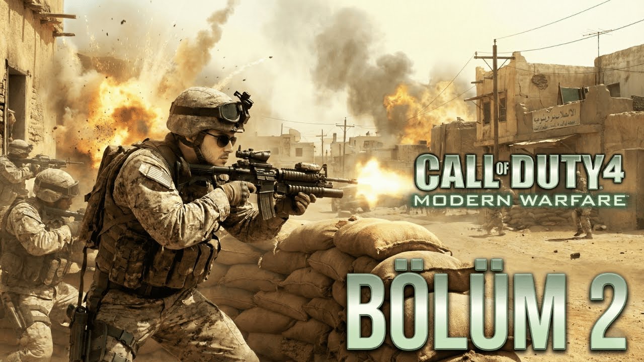 ÇATIŞMA ÇIKTI!💥 | CoD 4 Modern Warfare (Türkçe Dublaj - Bölüm 2)