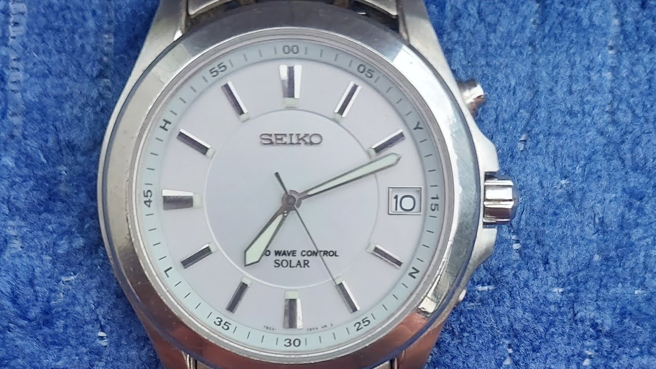 Chỉnh Giờ Đồng Hồ SEIKO RADIO WAVE CONTROL SOLAR( NĂNG LƯỢNG)