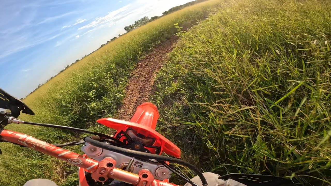 Hauling ass with a crf 250F
