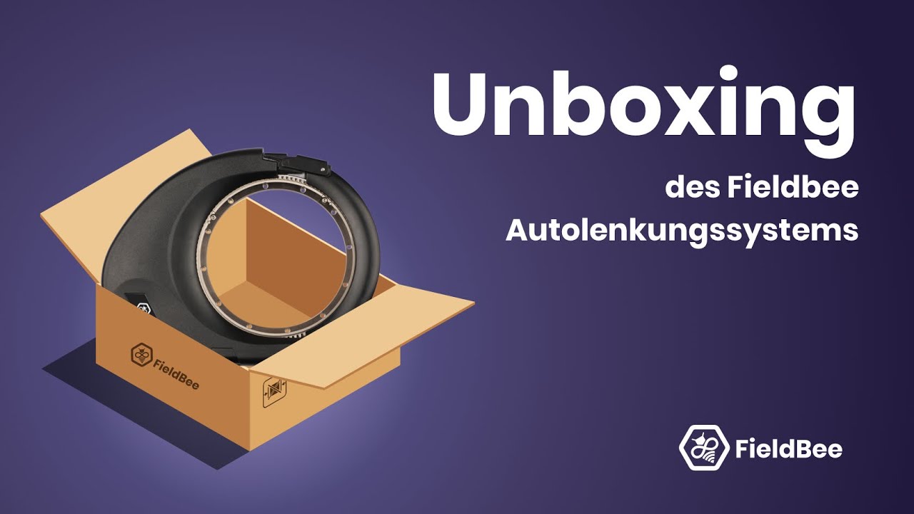 Unboxing Fieldbee Autosteer System I FieldBee Automatische Spurführung